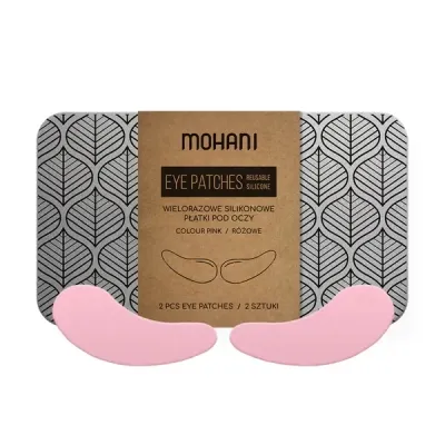 Патчи под глаза Mohani силиконовые многоразовые, эффект окклюзии, в футляре
