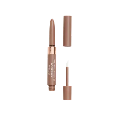 Карандаш для губ Gosh Lip Line'n Coat 003 Soft Nougat контур и матовый топ 2 в 1, стойкий водостойкий