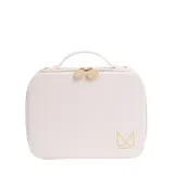 Косметичка-кейс M Brush by Maxineczka Makeup Bag The One Cream с зеркалом и отделениями для кистей, бежевая — фото 1