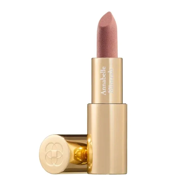 Помада для губ Annabelle Minerals Lipstik 02 Apricot абрикосовый, ухаживающая формула с маслами, лёгкое сияние