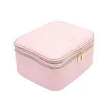 Кейс для косметики MINTI Collection Large Case с отделениями, на молнии, внутренняя подкладка, светло-розовый — фото 1