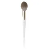 Кисть для макияжа M BRUSH by Maxineczka 01S ручной работы, мягкий синтетический ворс, латунная обойма — фото 1