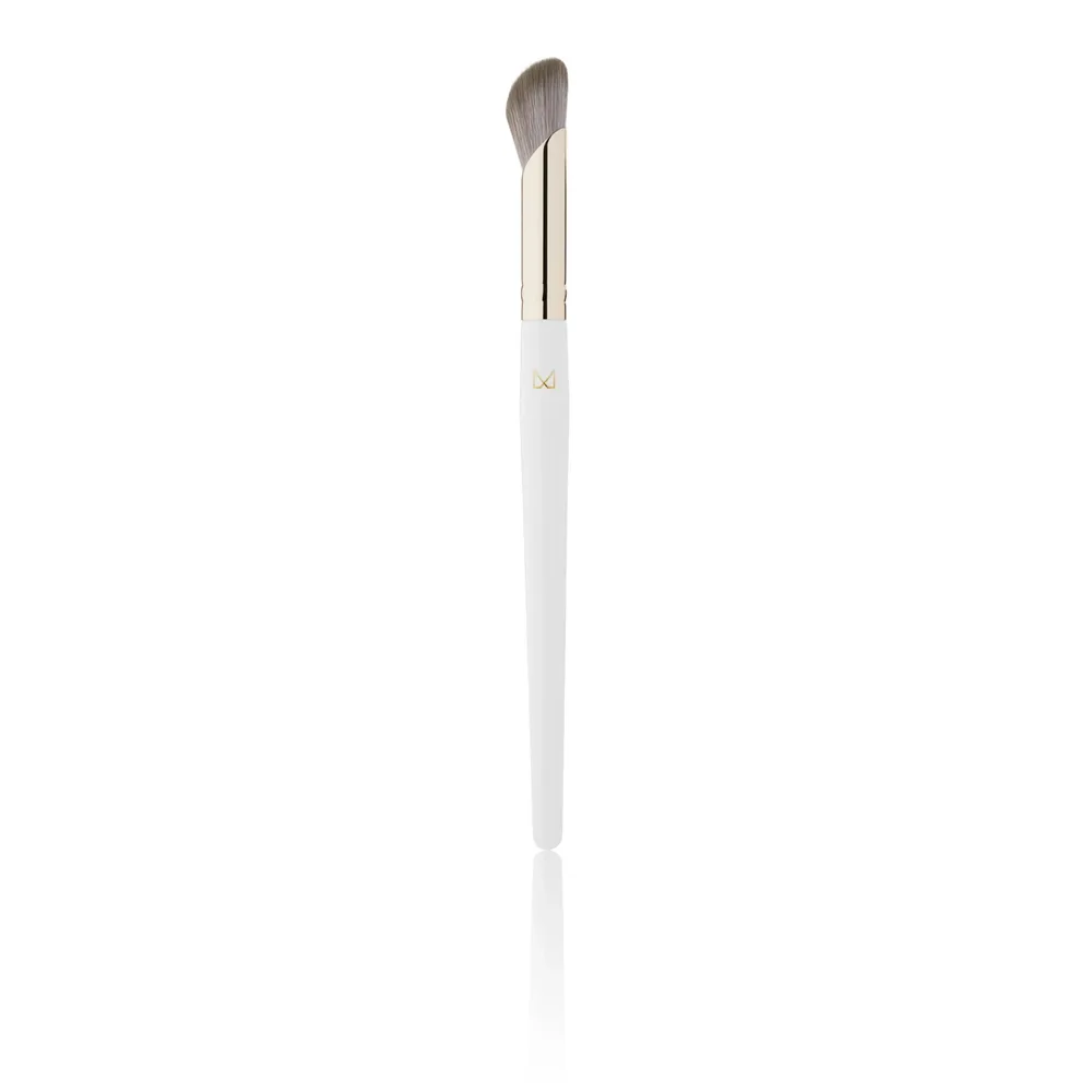 Кисть для макияжа глаз и бровей M Brush by Maxineczka 09S синтетический ворс, ручная сборка, латунная обойма