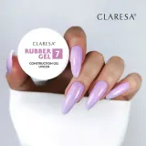 Гель строительный Claresa Nails Rubber Gel 07 камуфляж нюд, термостабильная густая масса, UV/LED — фото 2