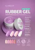 Гель строительный Claresa Nails Rubber Gel 09 для домашнего маникюра, самовыравнивание, лампа UV/LED — фото 4