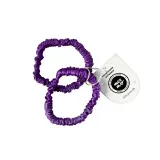 Резинки для волос Mexmo Scrunchie Small шёлковые тонкие, фиолетовые Royal Purple, 2 шт — фото 1