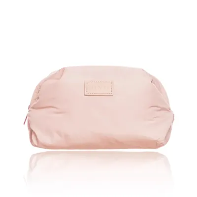 Косметичка мягкая MINTI Collection Small Pillow Puff Bag компактная объёмная, светло-розовая, масса 50 г