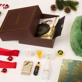 Подарочный набор для лица SunewMed+ Christmas SET GREEN с витамином C, крем SPF 50, патчи и маски, 12 предметов — фото 3