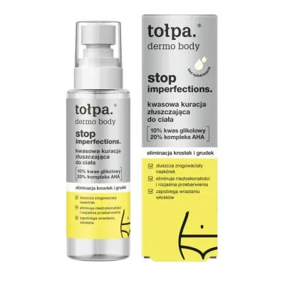 Кислотный уход для тела Tolpa Dermo Body Stop Imperfections отшелушивающий 30% кислот, против несовершенств, 100 мл