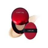 Тональный кушон TIRTIR Mask Fit Red Mini полуматовый, плотное покрытие, оттенок 21W Natural Ivory, 4.5 г — фото 1