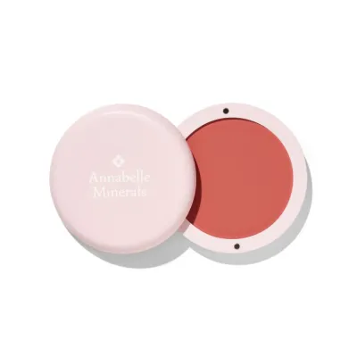Румяна для щёк Annabelle Minerals Blush Balm Sugar Bloom кремовые приглушённые розовые, холодный подтон