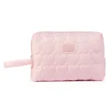 Косметичка MINTI Collection MINTI x BLOOSH Pink на молнии, мягкая внутренняя подкладка, розовая — фото 1