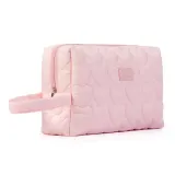 Косметичка MINTI Collection MINTI x BLOOSH Pink на молнии, мягкая внутренняя подкладка, розовая — фото 2