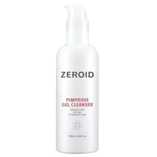 Гель для умывания Zeroid Pimprove Gel Cleanser для жирной и проблемной кожи, с салициловой кислотой, 180 мл
