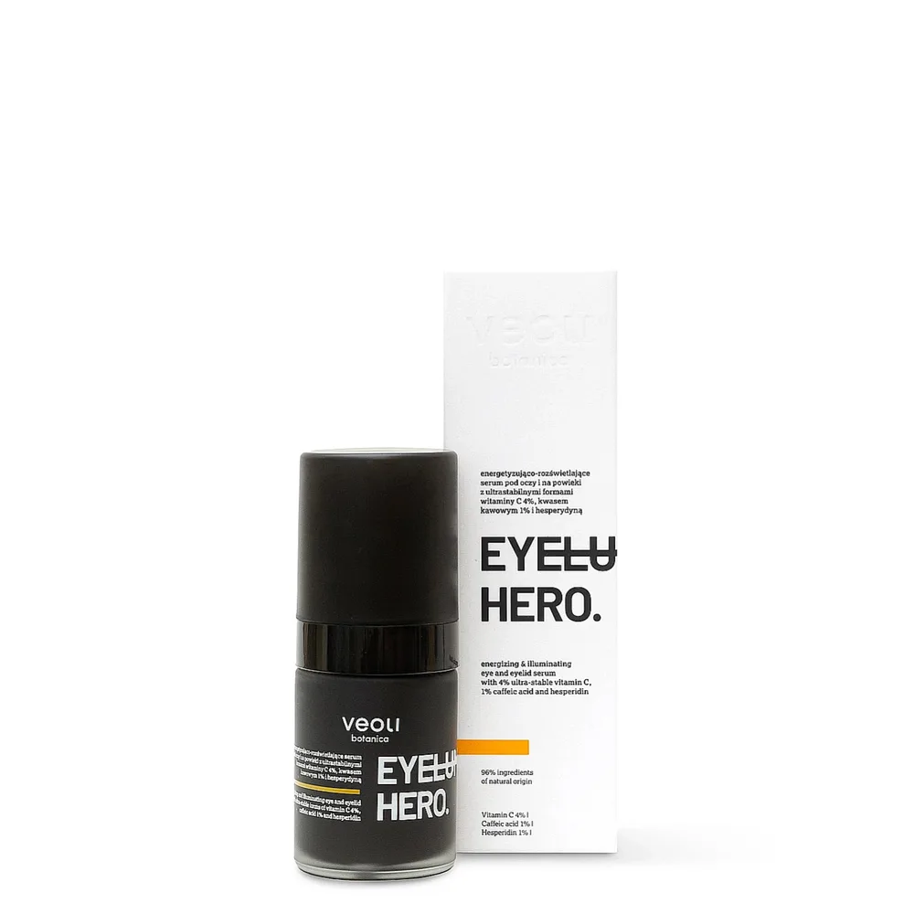 Сыворотка для кожи вокруг глаз Veoli Botanica Eyeluminate Hero с витамином C и кофейной кислотой, для век