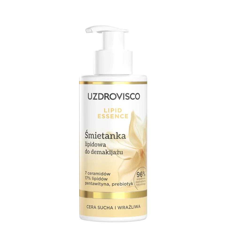 Сливки для снятия макияжа Uzdrovisco Lipid Essence липидные, с комплексом церамидов, для сухой кожи