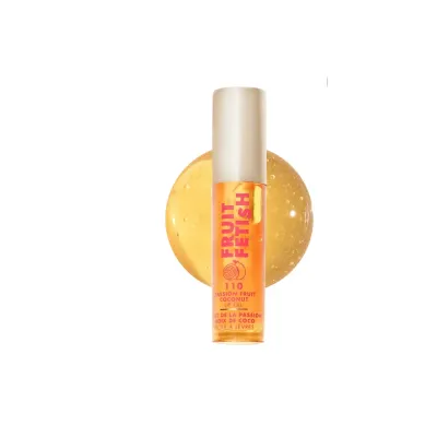 Масло для губ Milani Fruit Fetish Lip Oils 110 Passion Fruit Coconut увлажняющее, полупрозрачный оттенок