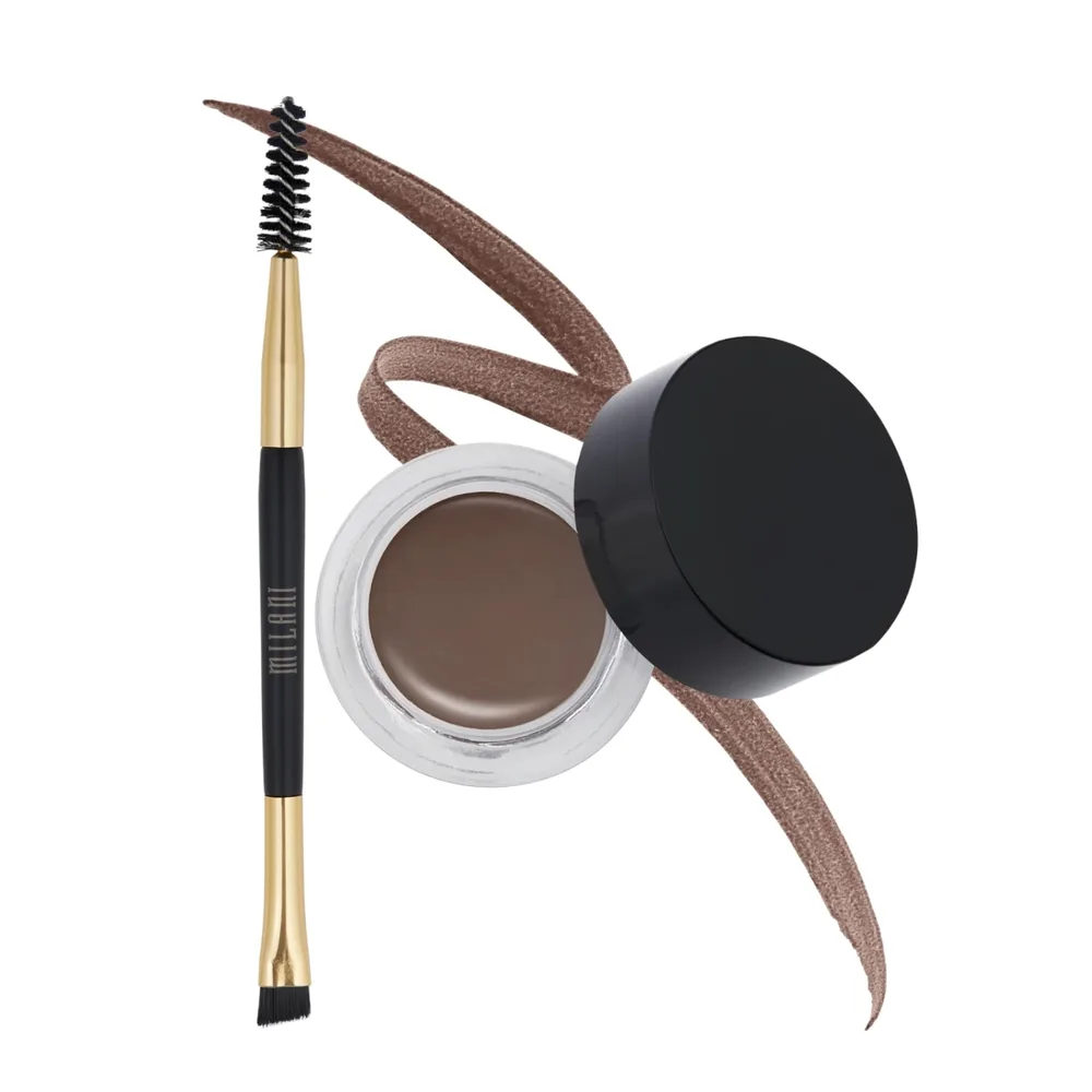 Помада для бровей Milani Stay Put Brow Color стойкая кремовая, оттенок 05 dark brown