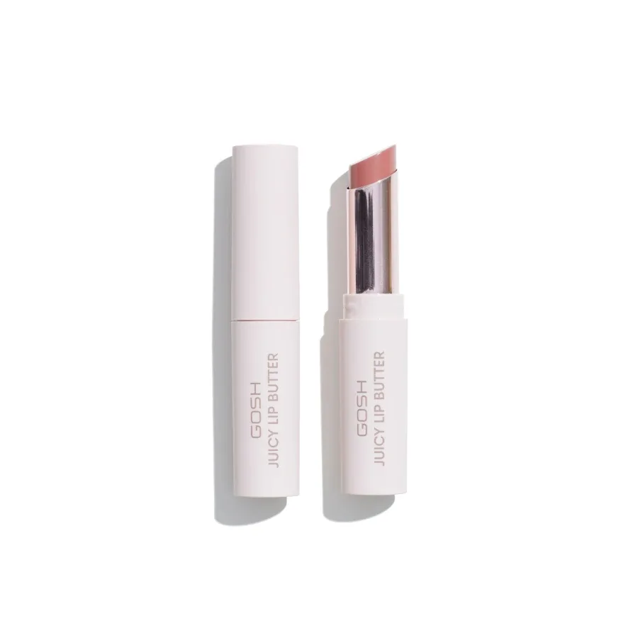 Бальзам для губ Gosh Juicy Lip Butter питательный, глянцевый, коричневый нюд, 003 Autumn Brown