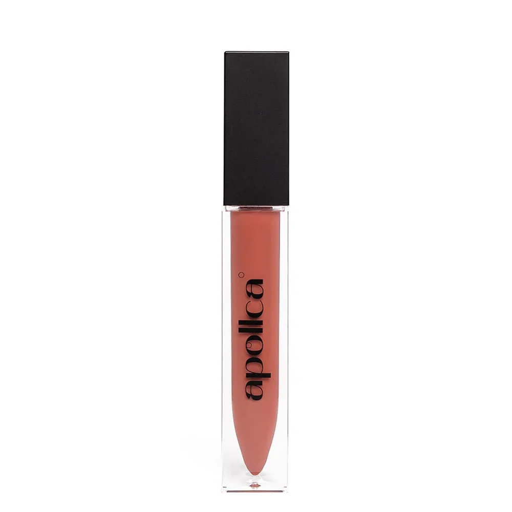 Блеск для губ Apollca Orange Lips эффект мокрого блеска, апельсиновый оттенок