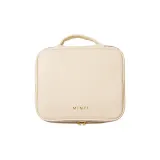 Кофр для косметики MINTI Collection Large Case Vanilla ванильный, сетчатый карман и перегородки, 25x11x21 см — фото 2