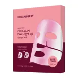 Маска для лица EQQUALBERRY Collagen Pore Tight Up гидрогелевая коллагеновая, сужение пор, набор 4 шт. х 30 г — фото 1