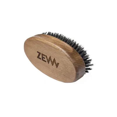 Щётка для бороды Zew For Men Kartacz натуральный ворс кабана, буковая ручка FSC, пневматическая подушка