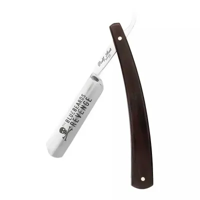 Бритва опасная The Bluebeards Revenge Claymore Straight Razor со сменными лезвиями, длина 22 см, в футляре