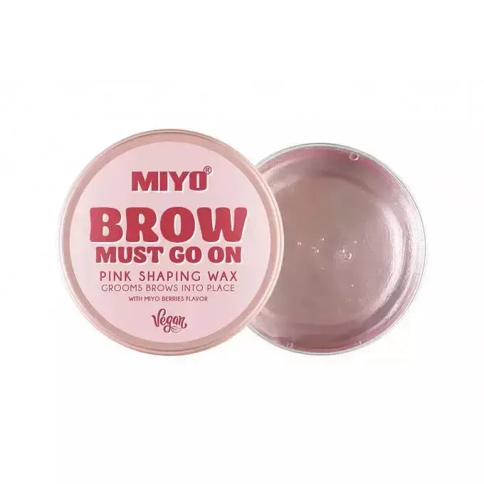 Воск для бровей Miyo Brow Must Go On фиксирующий, веганская формула