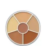 Корректор-камуфляж Kryolan 9086 Dermacolor Rainbow-Set, палетка 04, набор 6 оттенков, плотное перекрытие — фото 1
