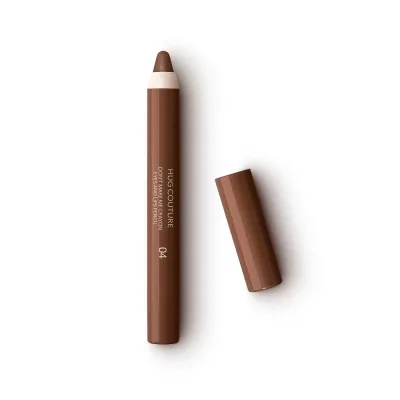 Карандаш для глаз и губ KIKO Milano Hug Couture Don't Make Me Crayon 2 в 1 кремовый, формат джамбо, оттенок 04 Cacao Caress, 2,8 г