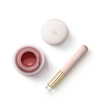 Тинт для губ и щёк KIKO Milano Hug Couture Cloud Tint матовый с эффектом размытия, с силиконовой кистью, 03 Cherry Blur, 10 г