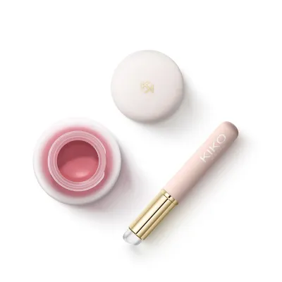 Тинт для губ и щёк KIKO Milano Hug Couture Cloud Tint матовый, наращиваемое покрытие, с кистью, 02 Bubble Pop, 10 г