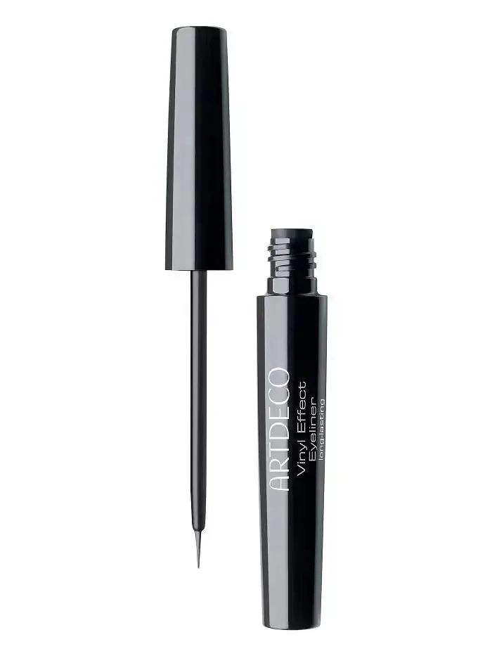 Подводка для глаз ARTDECO Vinyl Effect Eyeliner стойкая с виниловым финишем, оттенок 10 Black, 4,5 мл