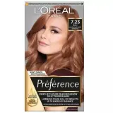 Крем-краска для волос L'Oreal Paris Recital Preference с активатором блеска, тон 7.23 Бали — фото 1
