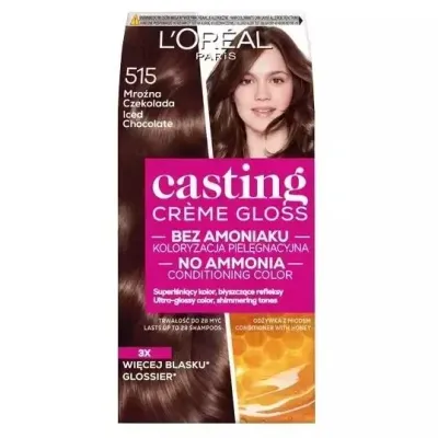 Краска для волос L'Oreal Paris Casting Creme Gloss морозный шоколад без аммиака тон 515