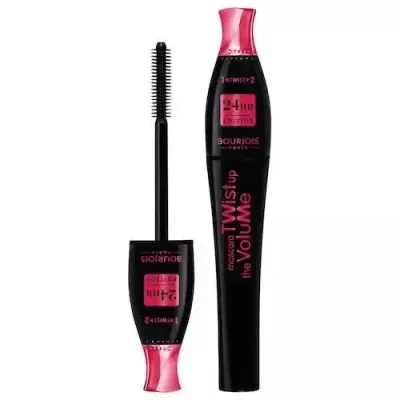 Тушь для ресниц Bourjois Twist Up The Volume 2 в 1, объем и удлинение, оттенок 23 Black, 8 мл