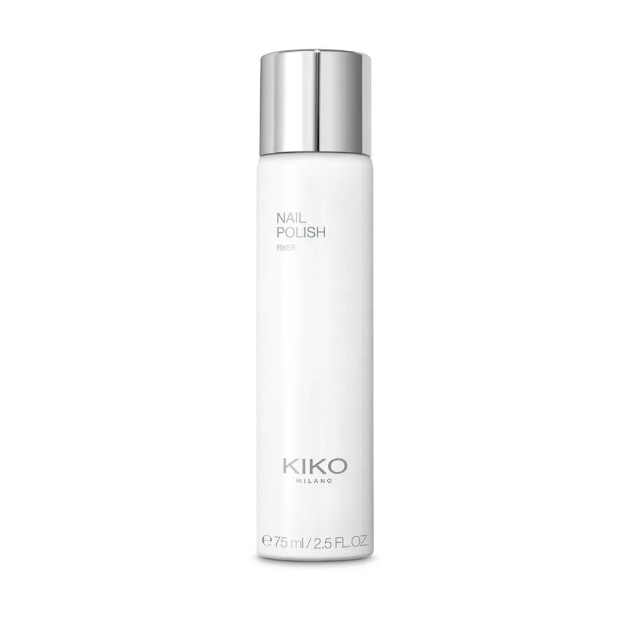 Закрепитель для ногтей KIKO Milano Nail Polish Fixer спрей быстрая сушка, блеск и стойкость лака, 75 мл
