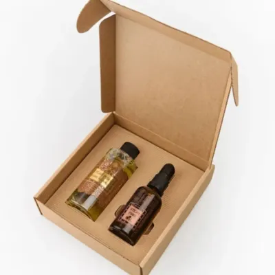Набор для ухода за бородой Pan Drwal Steam Punk Beard Care подарочный, шампунь и масло для бороды 50 мл