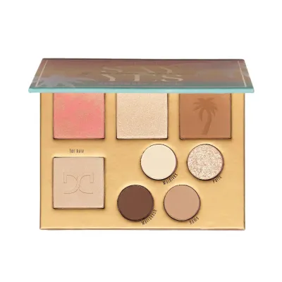 Палетка для лица Dessi Cosmetics Honeymoon: пудра, бронзер, хайлайтер и румяна в одном футляре