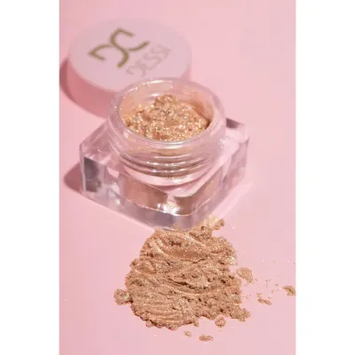 Пигмент для век рассыпчатый Dessi Cosmetics Pigment 20 CINDERELLA сияющий, эффект глоу
