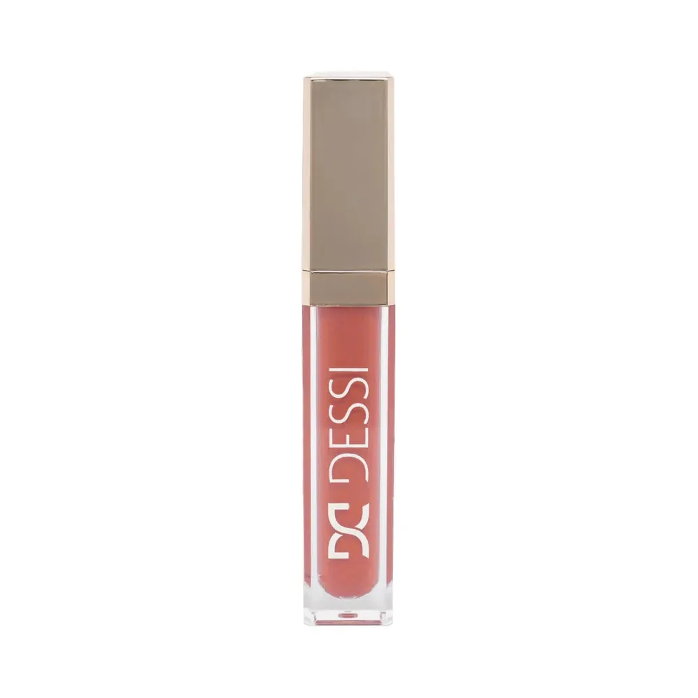 Жидкая помада для губ Dessi Cosmetics матовая стойкая, с маслами арганы и авокадо, оттенок 17 CELEBRATE