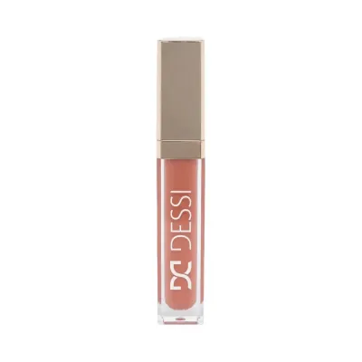 Жидкая помада для губ Dessi Cosmetics матовая стойкая, с маслами арганы и авокадо, оттенок 18 CHEERS
