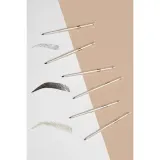 Карандаш для бровей Dessi Cosmetics Draw Your Eyebrows 04, прорисовка волосков, экономичный расход — фото 3