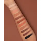Палетка теней для век Dessi Cosmetics Matte 12 матовых оттенков, коричнево-бежевая гамма — фото 3