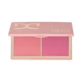 Румяна кремовые Dessi Cosmetics 01 палетка из двух оттенков, растушёвываются, сияющий финиш — фото 1