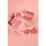 Румяна кремовые Dessi Cosmetics 02 дуо-палетка, кремовая текстура, натуральный румянец — фото 2
