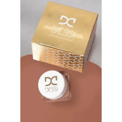 Гелевый лайнер для глаз Dessi Cosmetics Toffee 02, мягкая растушёванная стрелка, стойкий пигмент