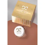 Гелевый лайнер для глаз Dessi Cosmetics Toffee 02, мягкая растушёванная стрелка, стойкий пигмент — фото 1