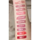 Жидкая помада для губ Dessi Cosmetics матовая стойкая, с маслами арганы и авокадо, оттенок 10 CARMEN — фото 4
